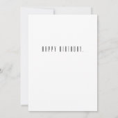 Funny Ancient Greek Birthday Kaart (Achterkant)