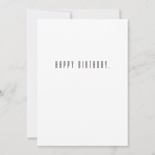 Funny Ancient Greek Birthday Kaart (Achterkant)