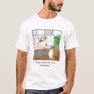 Funny Ancient Roman Humor Tee Shirt