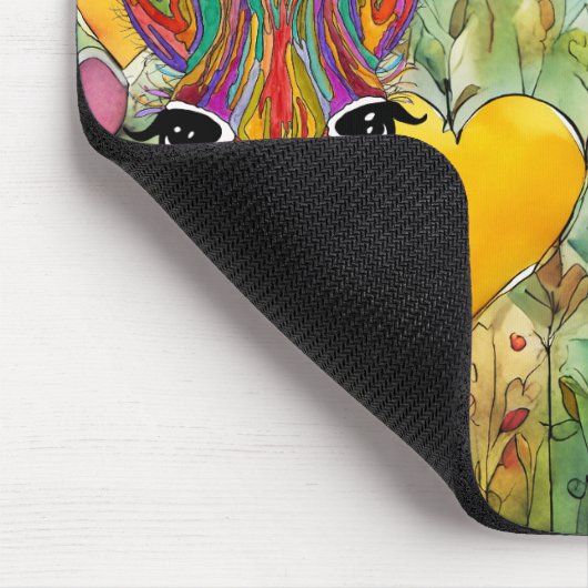 Funny and Colorful No Prob Llama Muismat (Hoek)