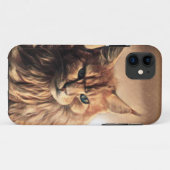 Funny and Crazy Cat Case-Mate iPhone Case (Achterkant (horizontaal))