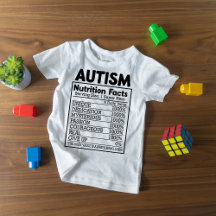 Funny and Cute Autism Nutrition Facts