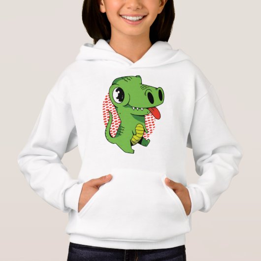 Funny And Cute Baby Dinosaur (Voorkant)