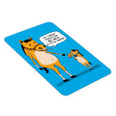 Funny and Cute Big Horse and Little Horse Magneet (Rechterzijde)