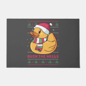 Funny and Cute Duck Puns Merry Christmas Duck The Deurmat (Voorkant)