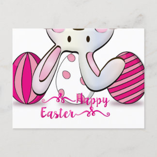 Funny and Cute Easter Greeting Briefkaart