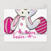 Funny and Cute Easter Greeting Briefkaart (Voorkant)