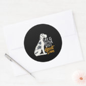 Funny and Cute Great Dane Hondenliefhebber Ronde Sticker (Envelop)