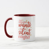 Funny and Cute Kerstfeestay Silent Night Mam Mok (Links)
