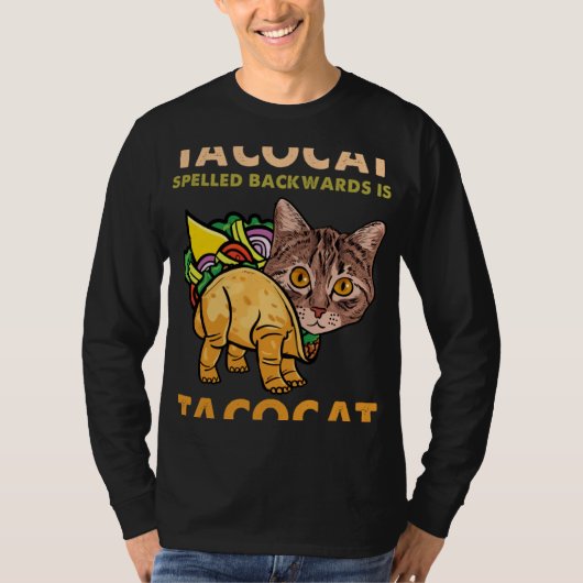 Funny and Cute Tacocat Taco Cat Spelled Backward G T-shirt (Voorkant)