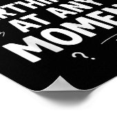 Funny And Sarcastic Design For Deep Thinkers Intro Poster (Hoek)