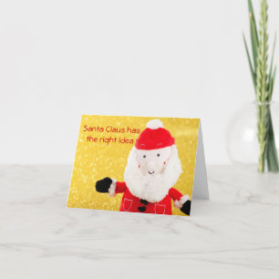 Funny and Sarcastic Xmas Card voor ongewenste gast Feestdagen Kaart