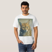 Funny and Schattig Kitten T-shirt (Voorkant volledig)
