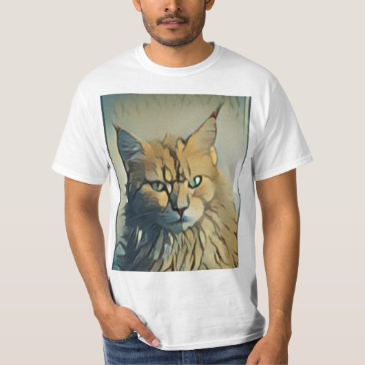Funny and Schattig Kitten T-shirt (Voorkant)