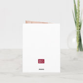 Funny and Touch Poem for Mum Birthday Briefkaart (Achterkant)