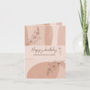 Funny and Touch Poem for Mum Birthday Briefkaart