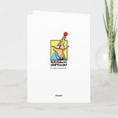 Funny Anesthesiologist Wenskaart Kaart (Achterkant)