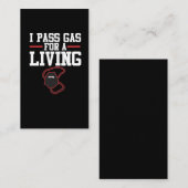 Funny Anesthesioloog Anesthesia Gift Pass Gas Visitekaartje (Voorkant / Achterkant)