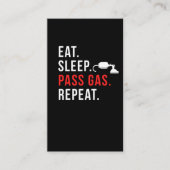 Funny Anesthesioloog Anesthesia Nurse Gas Pass Visitekaartje (Voorkant)