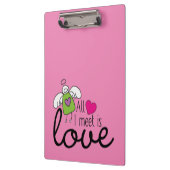 Funny Angel - ik zie alleen liefde 1 Klembord (Links)