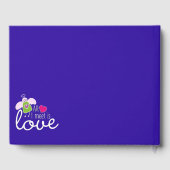 Funny Angel - ik zie alleen liefde 2 Gastenboek (Achterkant)