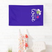 Funny Angel - ik zie alleen liefde 2 Spandoek (Insitu)