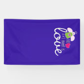 Funny Angel - ik zie alleen liefde 2 Spandoek (Horizontaal)