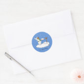 Funny Angel of Buffalo Sticker (Envelop)