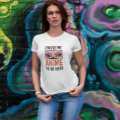 Funny Angry Anime Eyes T-shirt