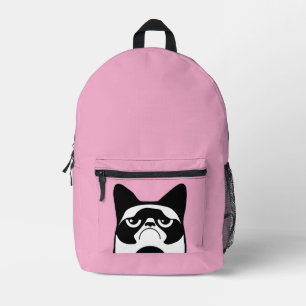 Funny Angry Cat Bedrukte Rugzak