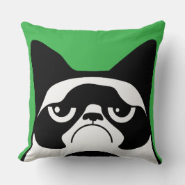 Funny Angry Cat Kussen