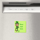 Funny Angry Lucky Irish Leprechaun Magneet (Insitu (Vaatwasser))
