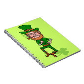Funny Angry Lucky Irish Leprechaun Notitieboek (Rechterzijde)