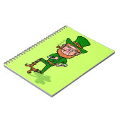 Funny Angry Lucky Irish Leprechaun Notitieboek (Linkerzijde)