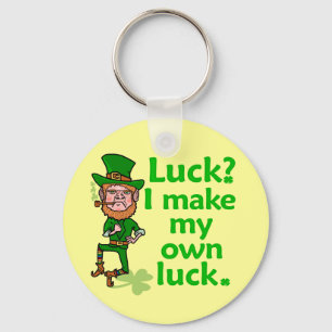Funny Angry Lucky Irish Leprechaun Sleutelhanger