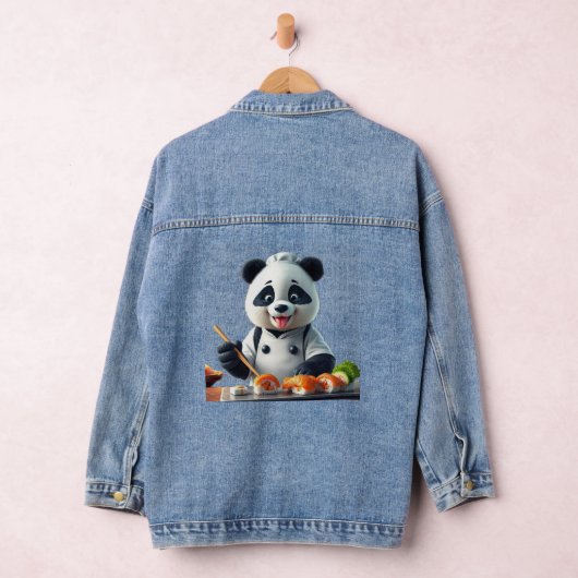 Funny animal art – perfect gift for animal lovers denim jacket (Hangar)