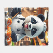 Funny animal art – perfect gift for animal lovers  fleece deken (Voorkant (Horizontaal))