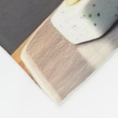 Funny animal art – perfect gift for animal lovers  fleece deken (Hoek)