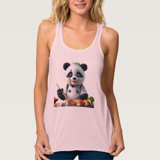 Funny animal art – perfect gift for animal lovers  tanktop (Voorkant)