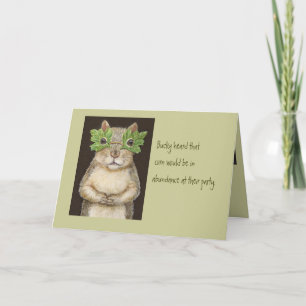 Funny animal/bird card kaart