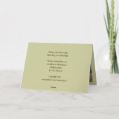 Funny animal/bird card kaart (Achterkant)