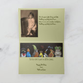 Funny animal/bird card kaart (Binnen)