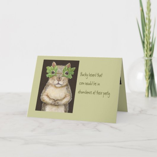 Funny animal/bird card kaart (Voorkant)