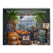 Funny Animal Calendar – Quirky & Edgy Humor Kalender (Hoes)
