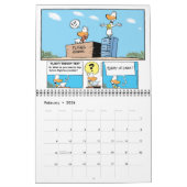 Funny Animal Cartoon Calendar Kalender (Feb 2026)
