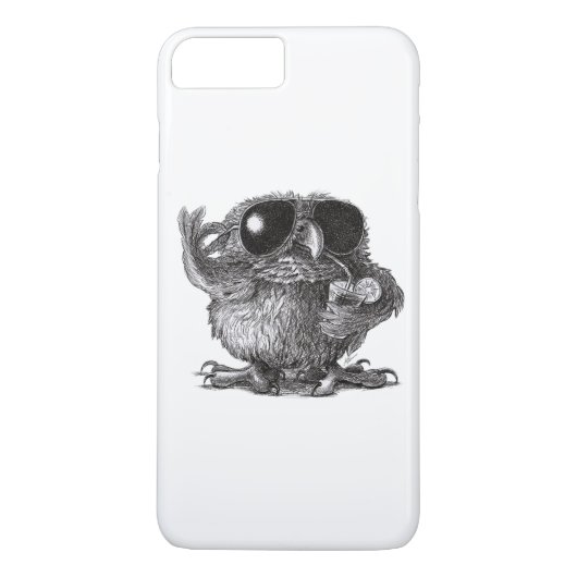 Funny Animal Cool Owl Case-Mate iPhone Case (Achterkant)