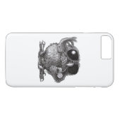 Funny Animal Cool Owl Case-Mate iPhone Case (Achterkant (Horizontaal))