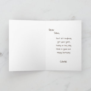 Funny Animal Cute Pet Humor Cartoon Gekke Joke Kaart