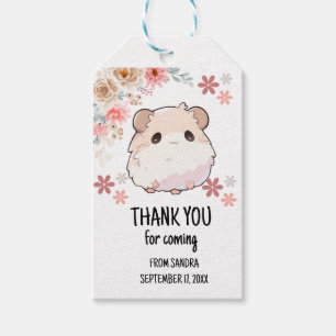 Funny Animal Dank je Baby, Cadeaulabel