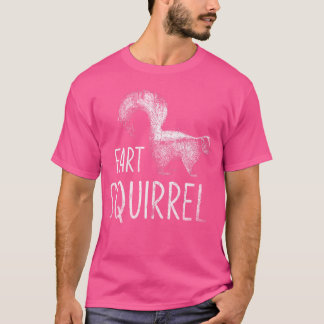 Funny Animal Fart Squirrel Skunk T-shirt